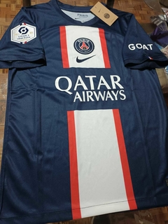 Camiseta Nike PSG Titular Mbappe #7 2022 2023 - Roda Indumentaria