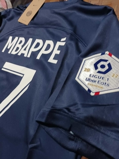 Camiseta Nike PSG Titular Mbappe #7 2022 2023 - tienda online