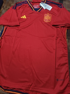 Camiseta Adidas España Titular 2022 2023 Qatar - comprar online