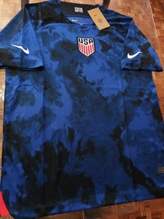 Camiseta Nike Estados Unidos Suplente Azul 2022 2023 Qatar en internet