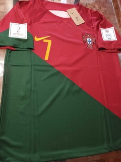 Camiseta Nike Portugal Titular Ronaldo 7 2022 2023 Qatar - Roda Indumentaria