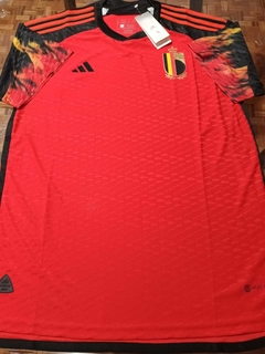 Camiseta adidas Belgica HeatRdy Titular 2022 2023 Qatar Match