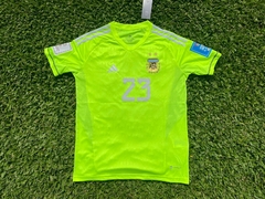 Camiseta adidas Argentina Arquero Fluor Dibu Martinez 23 2022 2023 Qatar - comprar online