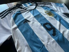 Camiseta adidas Argentina Titular Matchday Julian Alvarez #9 Final Vs Francia 2022 Lusail - comprar online