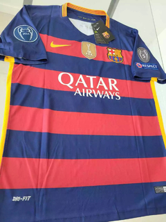 Camiseta Nike Barcelona Retro Messi 10 2015 2016 - Roda Indumentaria