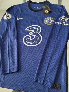 Camiseta Nike Chelsea Titular Werner #11 2020 2021 Manga Larga - comprar online