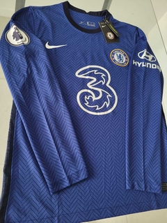 Camiseta Nike Chelsea Titular Werner #11 2020 2021 Manga Larga en internet