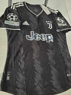 Camiseta Adidas Juventus HeatRdy Suplente Negra Di Maria 22 2022 2023 Match - Roda Indumentaria