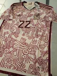 Camiseta Adidas Mexico Suplente HeatRdy Hirving Lozano 22 2022 2023 Match - tienda online