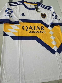 Camiseta adidas Boca Blanca 2020 2021 Carlitos Tevez #10 Sin Parches - Roda Indumentaria