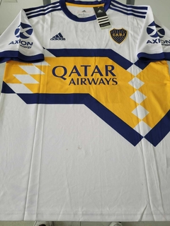 Camiseta adidas Boca Blanca 2020 2021 Carlitos Tevez #10 Sin Parches - comprar online