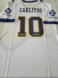 Camiseta adidas Boca Blanca 2020 2021 Carlitos Tevez #10 Sin Parches