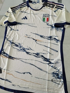 Camiseta adidas Italia HeatRdy Suplente Blanca 2023 - comprar online