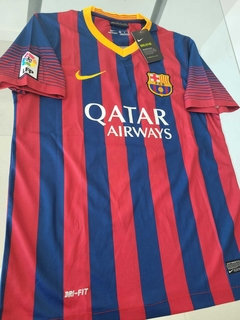 Camiseta Nike Retro Barcelona FC Titular 2013 2014 Messi #10 - Roda Indumentaria
