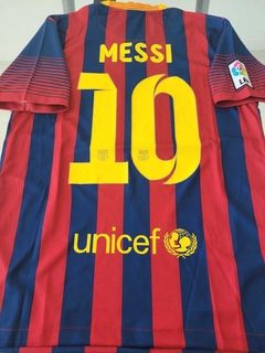 Camiseta Nike Retro Barcelona FC Titular 2013 2014 Messi #10