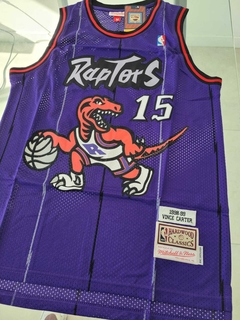 Musculosa Basquet Toronto Raptors Vince Carter #15 Violeta - comprar online