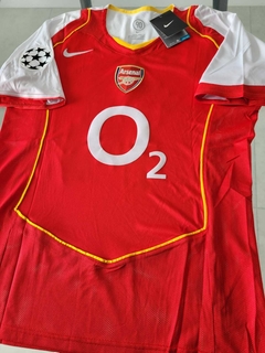 Camiseta Nike Arsenal Retro Titular 2004 2005 Henry #14 en internet