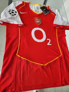 Camiseta Nike Arsenal Retro Titular 2004 2005 Henry #14 - Roda Indumentaria