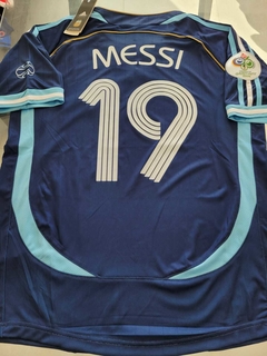 Camiseta adidas Retro Argentina Suplente Azul 2006 Messi #19