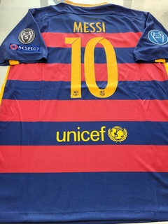 Camiseta Nike Barcelona Retro Messi 10 2015 2016