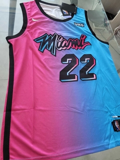 Musculosa Nike Miami Heat Rosa Butler #22 2021 en internet