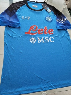Camiseta EA7 SS Napoli Titular 2022 2023 en internet