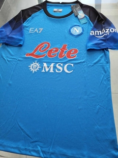 Camiseta EA7 SS Napoli Titular 2022 2023 - comprar online