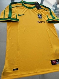 Camiseta Nike Retro Brasil Titular 1998 en internet