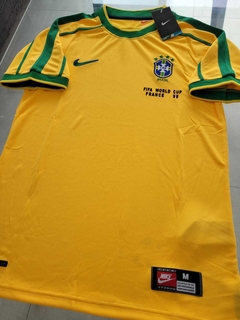 Camiseta Nike Retro Brasil Titular 1998 - comprar online