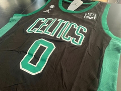 Musculosa Nike Jordan Boston Celtics Negra Jayson Tatum 0 - comprar online