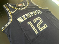 Musculosa Nike Memphis Griezzlies Azul Kevin Ja Morant 12 en internet