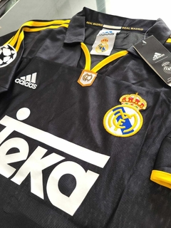 Camiseta adidas Real Madrid Retro Negra Redondo 6 1998 1999 - tienda online