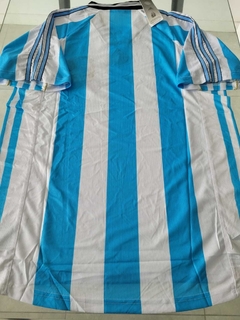 Camiseta adidas Argentina Retro Titular 1998 #RODAINDUMENTARIA - Roda Indumentaria