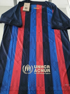 Camiseta Nike Barcelona Vaporknit Titular 2022 2023 Match - Roda Indumentaria