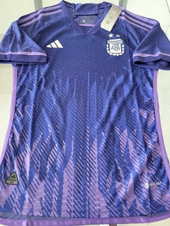 Camiseta Argentina HeatRdy Violeta 2022 #OUTLET ~ Talle M