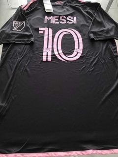Camiseta Adidas Inter Miami Negra Messi 10 2023 2024