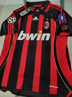 Camiseta adidas Retro Milan Titular 2006 2007 Ronaldo #99 en internet
