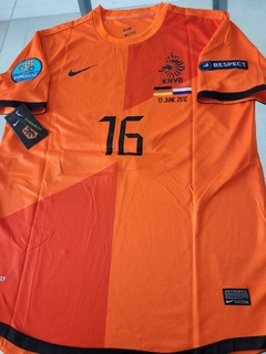 Camiseta Nike Holanda Titular Euro 2012 Matchday vs Alemania #16 Van Persie - comprar online