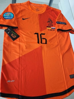 Camiseta Nike Holanda Titular Euro 2012 Matchday vs Alemania #16 Van Persie en internet