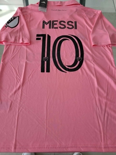 Camiseta Adidas Inter Miami Rosa Messi 10 2023 2024