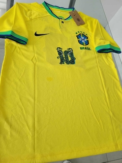 Camiseta Nike Brasil Titular Neymar Jr (Dragon) 10 2022 2023 en internet