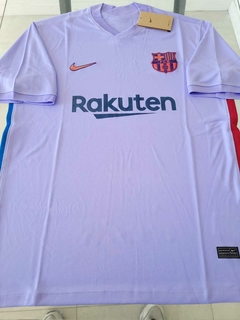 Camiseta Nike Barcelona Suplente Violeta 2021 2022