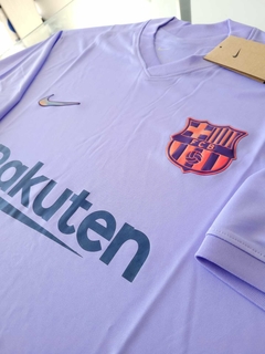 Camiseta Nike Barcelona Suplente Violeta 2021 2022 - Roda Indumentaria
