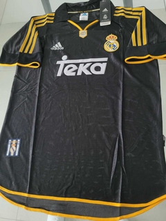 Camiseta Adidas Real Madrid Retro Negra 1998 1999 - comprar online