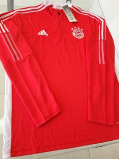 Buzo Adidas Bayern Munich Rojo Entrenamiento 2022 2023 en internet