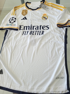 Camiseta Adidas Real Madrid HeatRdy Titular #7 Vinicius Jr 2023 2024 Match