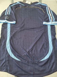 Camiseta adidas Argentina Retro Suplente Azul 2006 - Roda Indumentaria