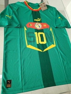 Camiseta Puma Senegal Verde Mane 10 2022 2023 Qatar en internet