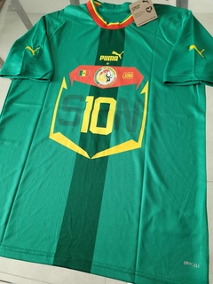 Camiseta Puma Senegal Verde Mane 10 2022 2023 Qatar - comprar online