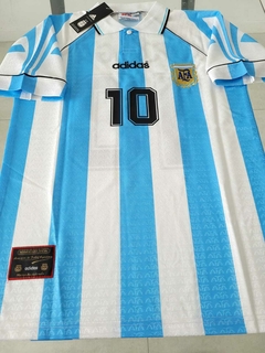 Camiseta Adidas Argentina Retro Titular 1997 #10 Ortega - comprar online